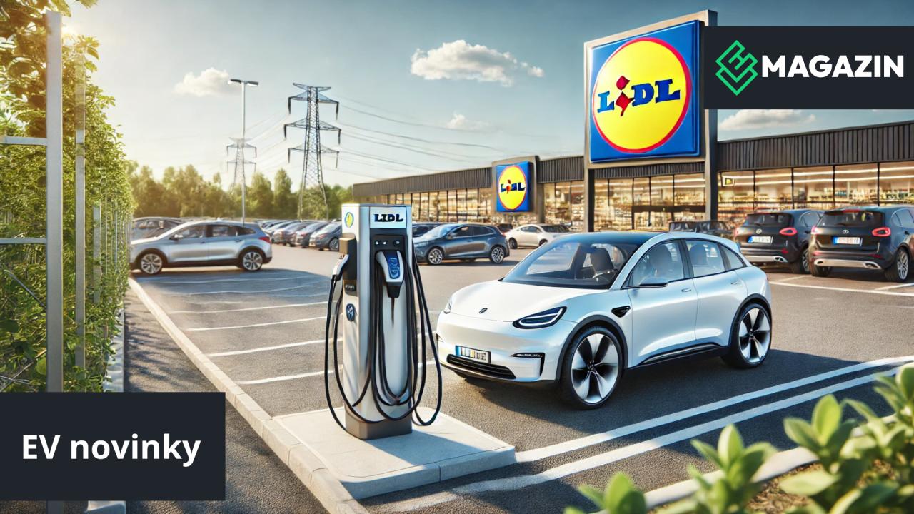 Lidl nabíjení - ilustrační foto